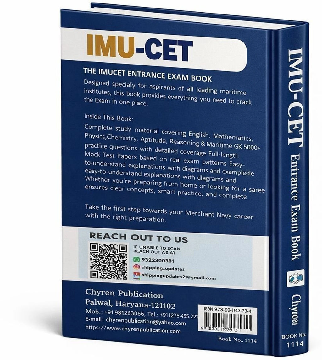 IMUCET Entrance Exam Book